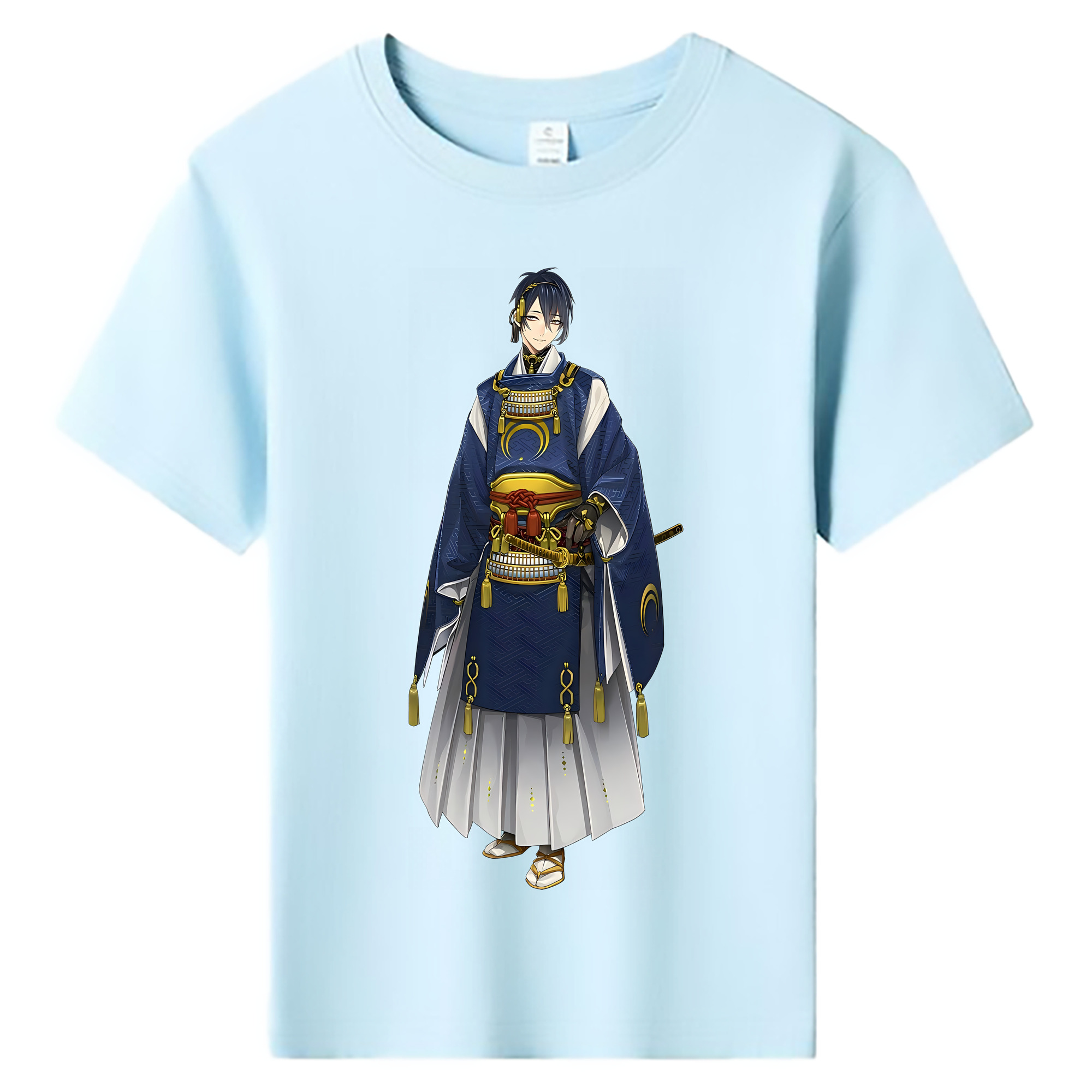 （画像用） 刀剣乱舞 Touken Ranbu 綿100％キッズTシャツ（フロントプリント）